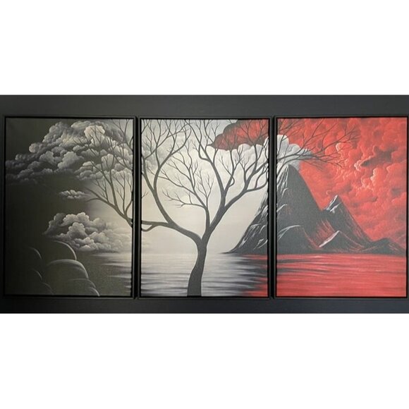 New Art Framed Wall Art the Cloud Tree Wall Art HD print of Oil Paintings Land
